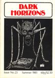 Dark Horizon #23, Summer 1981