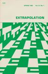 Extrapolation, Spring 1980