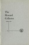 The Howard Collector, Spring 1970