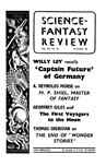 Science Fantasy Review, Fall 1949