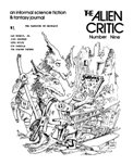The Alien Critic, May 1974