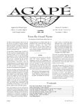 Agape, November 2004
