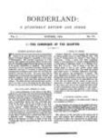 Borderland, October 1894