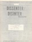 Dissenter/Disinter, January 1968