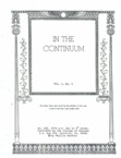 In the Continuum, March 1974