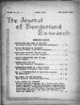 Journal of Borderland Research, July 1964