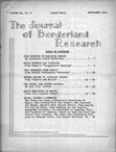 Journal of Borderland Research, September 1964