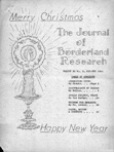 Journal of Borderland Research, November 1964