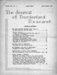 Journal of Borderland Research, July 1965