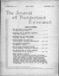 Journal of Borderland Research, September 1965