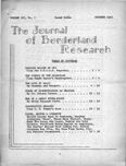 Journal of Borderland Research, October 1965