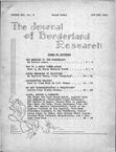 Journal of Borderland Research, November 1965