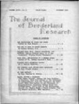 Journal of Borderland Research, November 1967