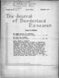 Journal of Borderland Research, December 1967