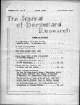 Journal of Borderland Research, March 1968
