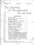 Journal of Borderland Research, May 1973