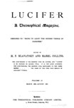 Lucifer, Vol. 2, 1888