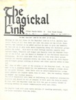 Magickal Link, Volume 1, 1981