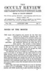 Occult Review, January 1906