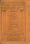 Occult Review, November 1906