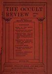 Occult Review, April 1907