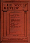 Occult Review, July 1907