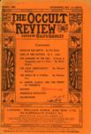 Occult Review, March 1908