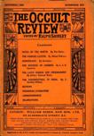 Occult Review, September 1908