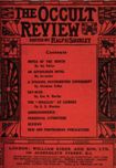 Occult Review, November 1909