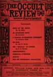 Occult Review, November 1909