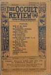 Occult Review, April 1910