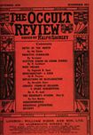 Occult Review, September 1910