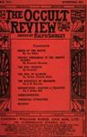 Occult Review, March 1911