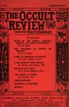 Occult Review, May 1911