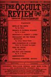 Occult Review, September 1911