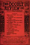 Occult Review, December 1911