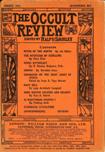 Occult Review, August  1914