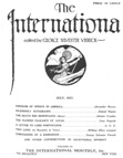 The International, Julyy 1917