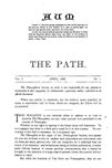 The Path, Volume 1, 1886