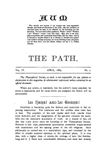 The Path, Volume 4, 1889