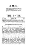 The Path, Volume 8, 1893