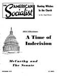 The Amerrican Socialist, December 1954