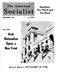 The Amerrican Socialist, September 1956