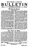 Mother Earth Bulletin, November 1917