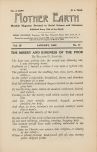Mother Earth, January 1909