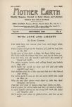 Mother Earth, September 1909