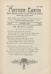 Mother Earth, October 1909