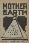 Mother Earth, July 1914
