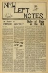 New Left Notes, August 7, 1967