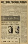 New Left Notes, March 4, 1968